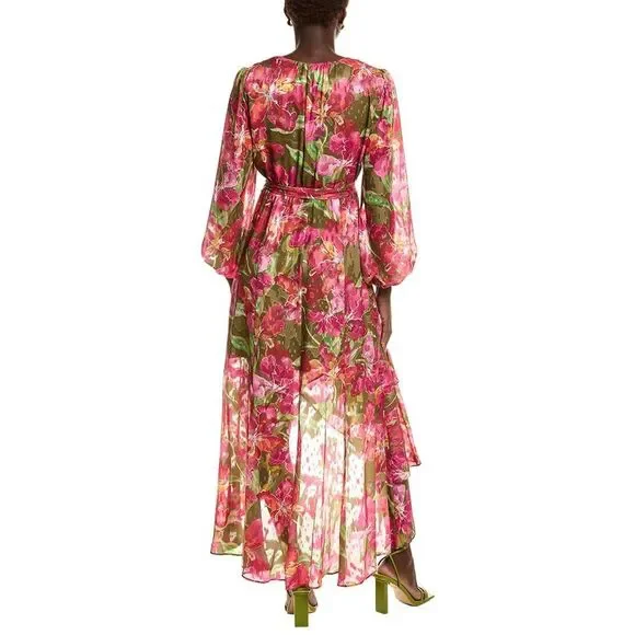 Hutch Womens  Sadey Midi Dress, Green - Picture 2 of 3